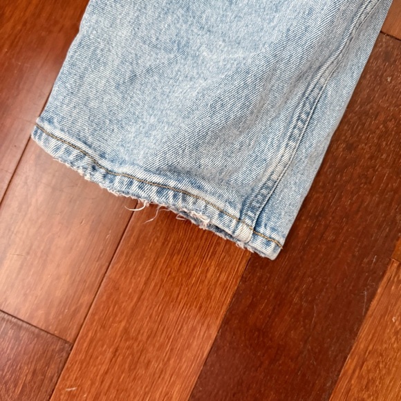 Abercrombie & Fitch Light Blue Straight Leg Jeans - Picture 7 of 10